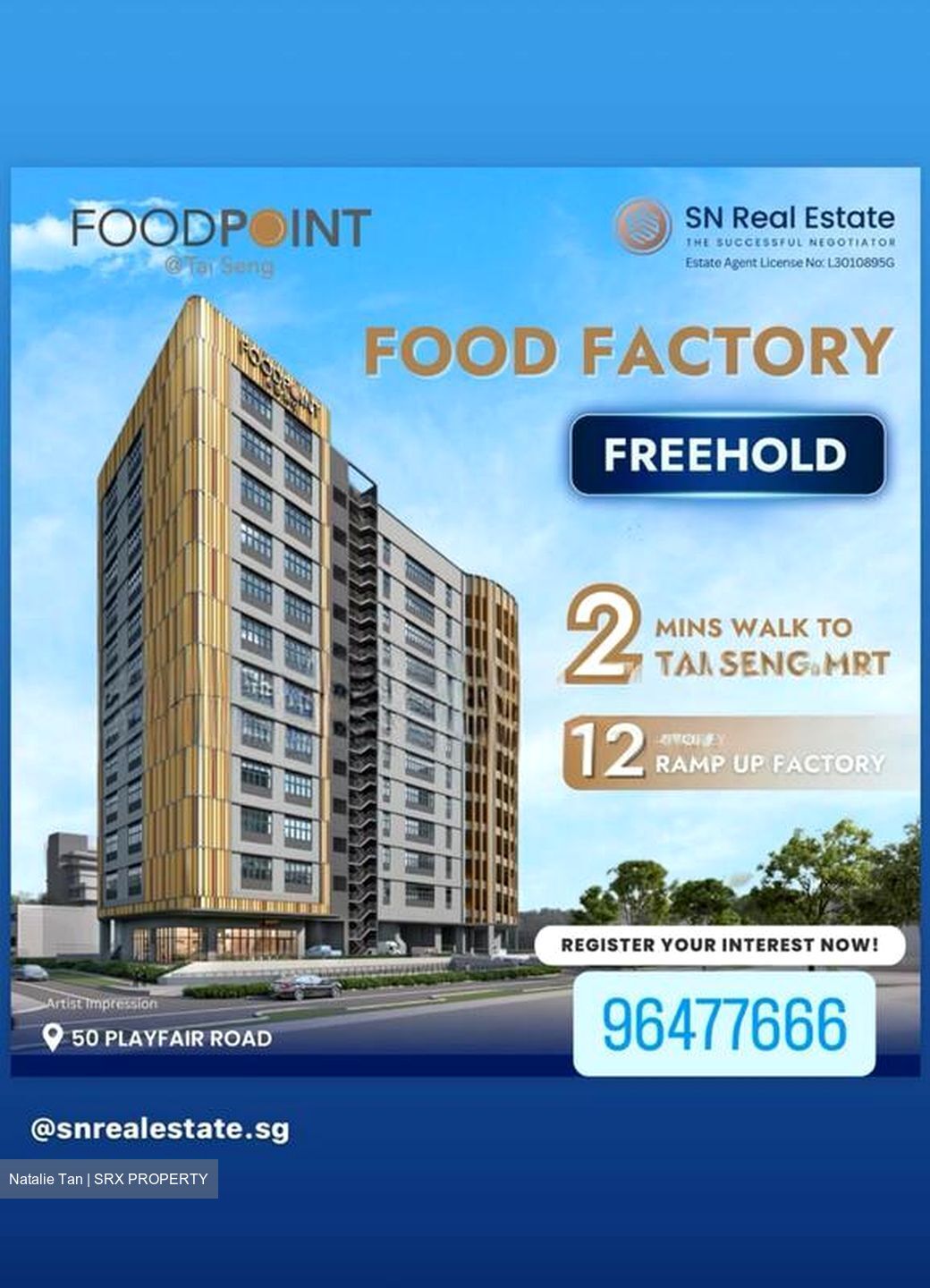 Food Point @ Tai Seng (D13), Factory #521880441